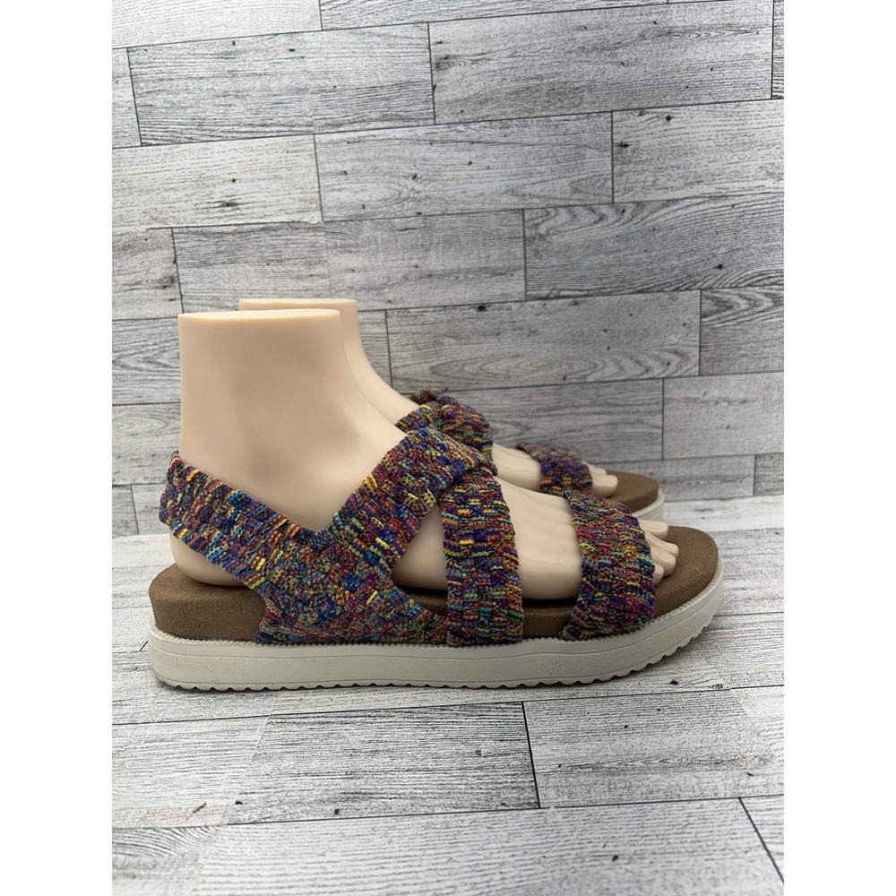 Bernie Mev. New York Sandals Soft Straps Rainbow Women's Sz 40‎ US 10 - Picture 6 of 11